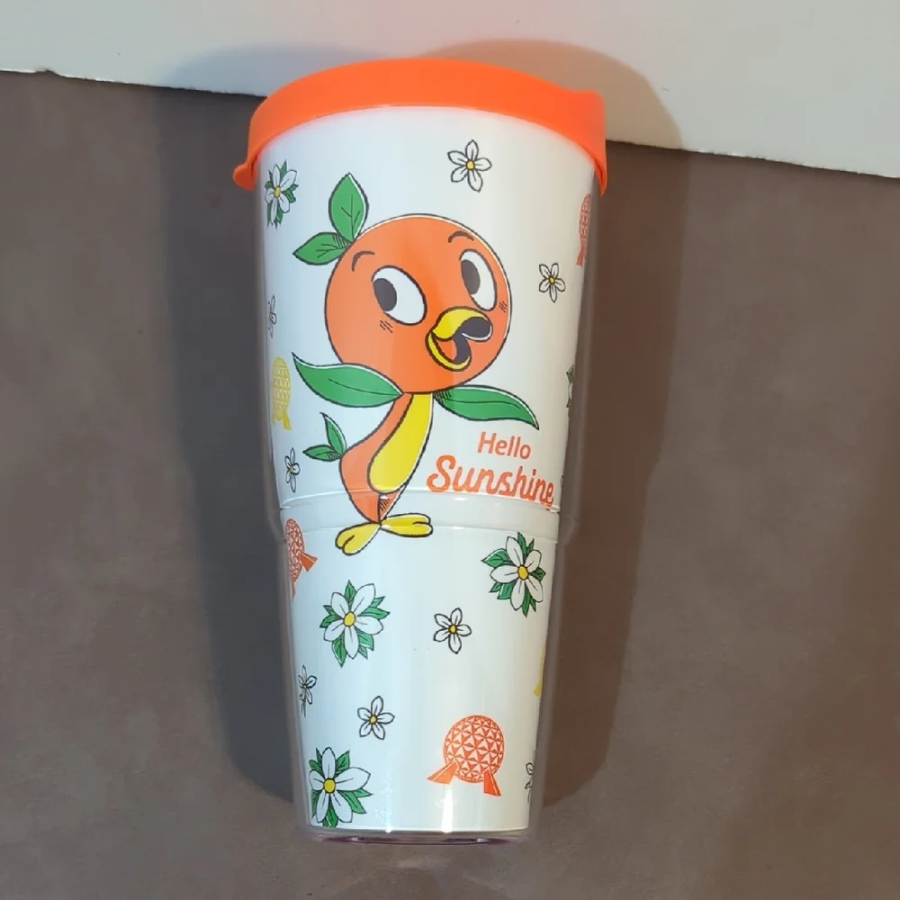 2021 Epcot Intl Flower & Garden Festival Disney Orange Bird Tervis Tumbler 24 Oz